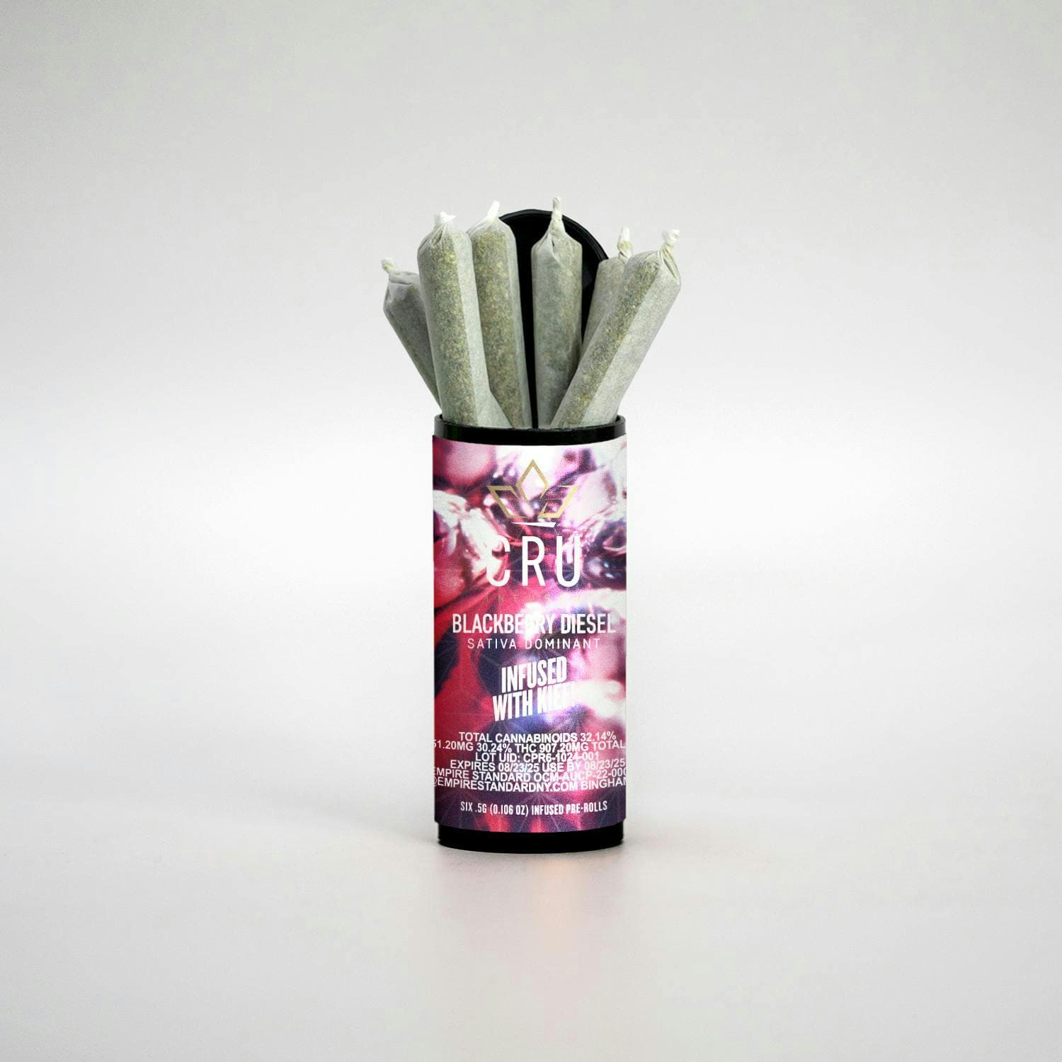 product image for Blackberry Diesel Infused pre-rolls 6pk