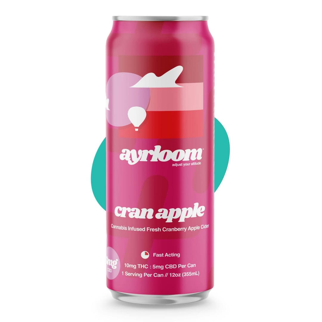 Cran Apple 2:1 • Infused Beverage • THC: 10mg, CBD: 5mg - ayrloom | Treehouse Cannabis