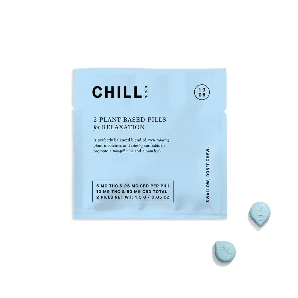 Chill • 2 Pack Tablet • 10mg THC:50mg CBD - 1906 | Treehouse Cannabis