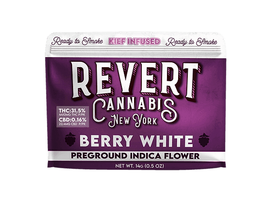 Berry White • Kief Infused Preground Flower • 14g - Revert | Treehouse Cannabis