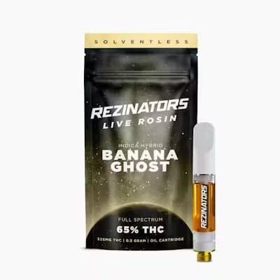 Banana Ghost Live Rosin • Cartridge • .5g - Rezinators | Treehouse Cannabis