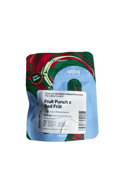 Fruit Punch x Red Früt • 10 Pack • Gummies • THC: 100mg - MFNY | Treehouse Cannabis