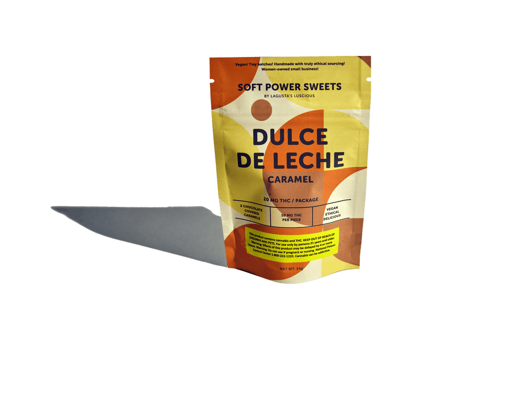 Dulce de Leche chocolate covered caramel 20mg/unit - Soft Power Sweets | Treehouse Cannabis