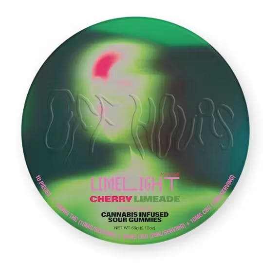 Cherry Limeade "Limelight" • 10 Pack • Gummies • THC:  100mg - Off Hours | Treehouse Cannabis