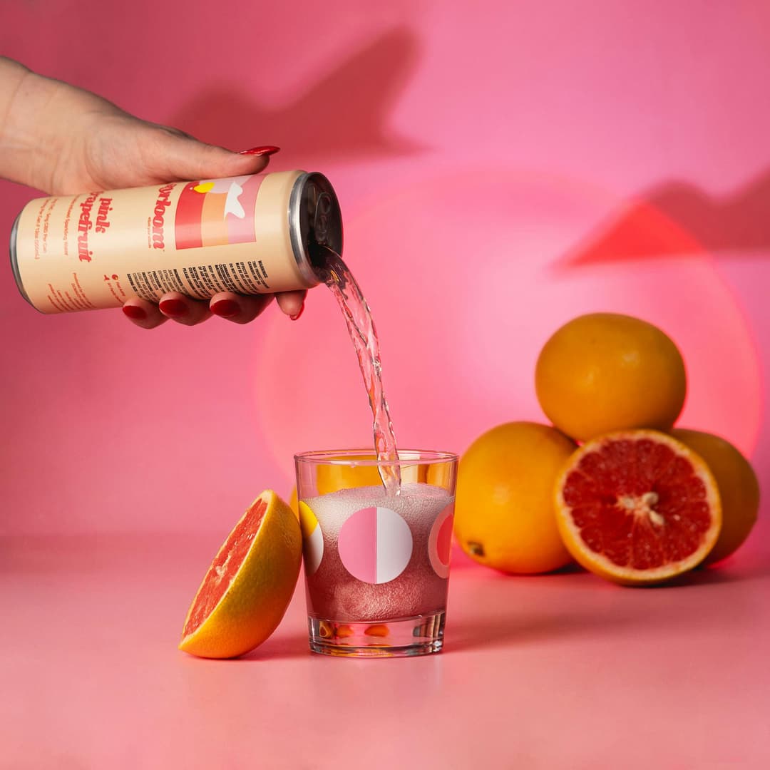 Pink Grapefruit 1:1 • Infused Sparkling Water • 5mg THC:5mg CBD - ayrloom | Treehouse Cannabis