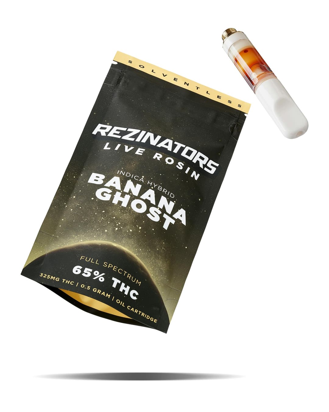 Banana Ghost • Live Rosin • 510 Vape Cartridge • 0.5g - Rezinators | Treehouse Cannabis