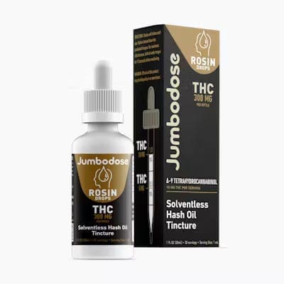 Rosin Drops Solventless Hash Oil Tincture • 300mg -  | Treehouse Cannabis