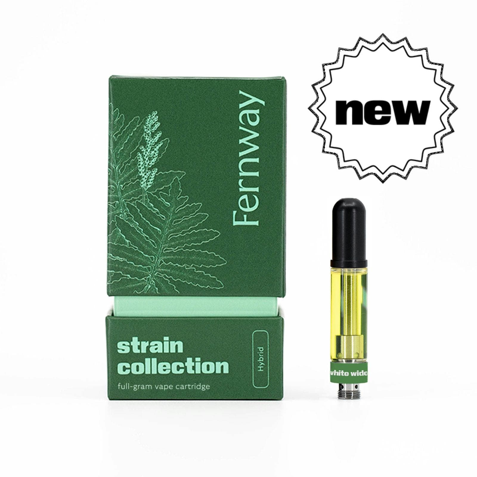 White Widow 510 Vape Cartridge - Fernway 