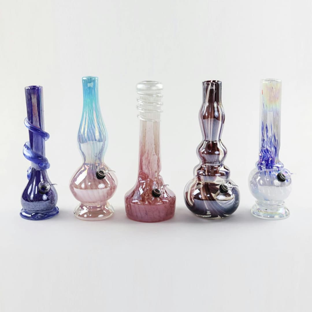 12" Soft Glass Water Pipe -  | Treehouse Cannabis