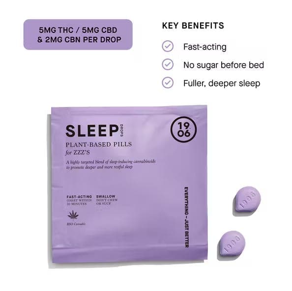 Sleep • 2 Pack Tablets • 10mg - 1906 | Treehouse Cannabis