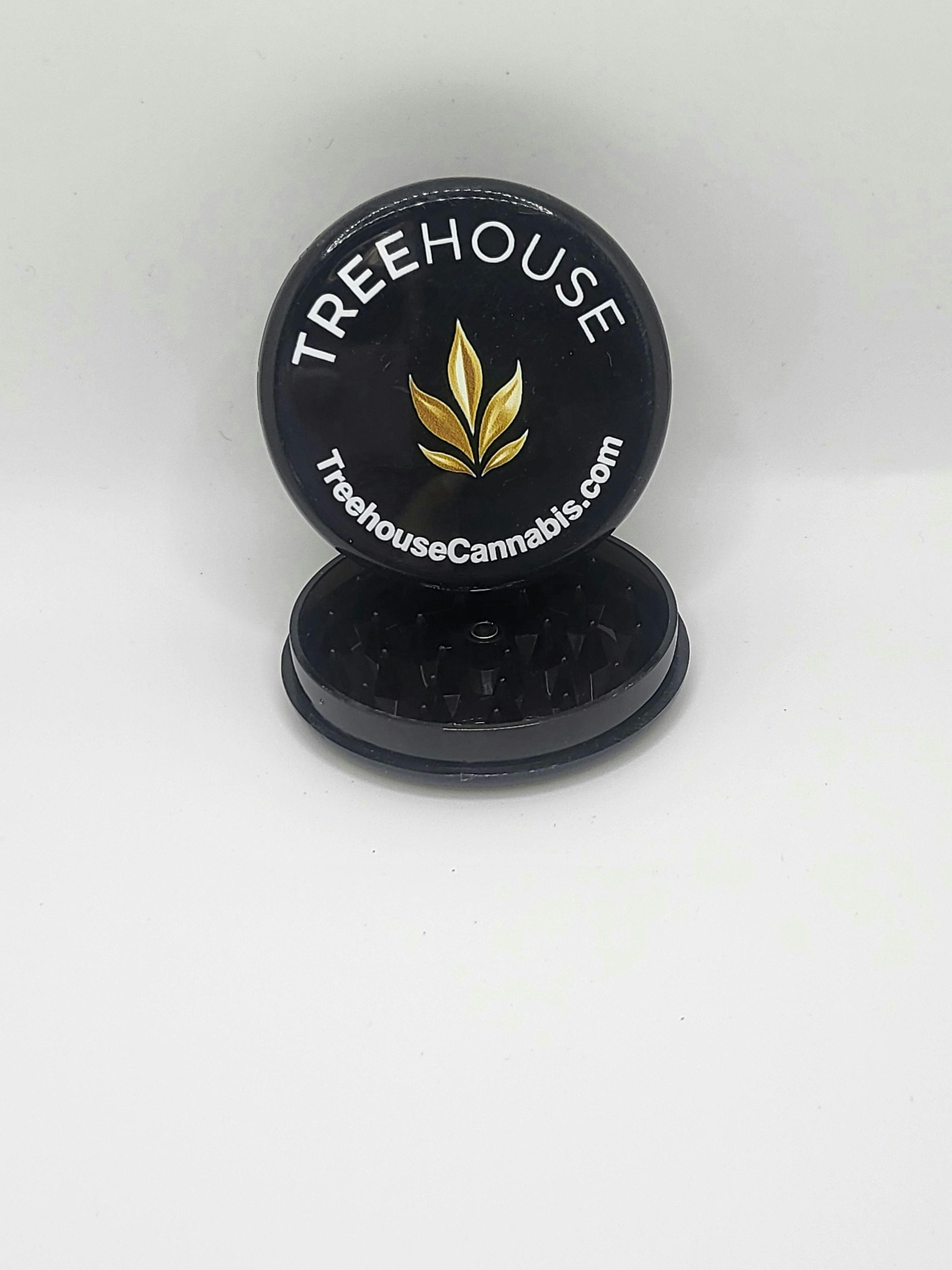 Treehouse Plastic Grinder - Treehouse Cannabis - ACCESSORIES - Rockland County Weed Delivery | Treehouse Cannabis