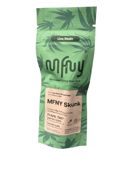 Skunk • Live Resin Cartridge • .5g - MFNY | Treehouse Cannabis