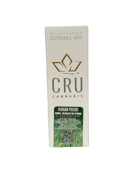 Durban Poison • AIO Disposable • .85g - CRU Cannabis | Treehouse Cannabis