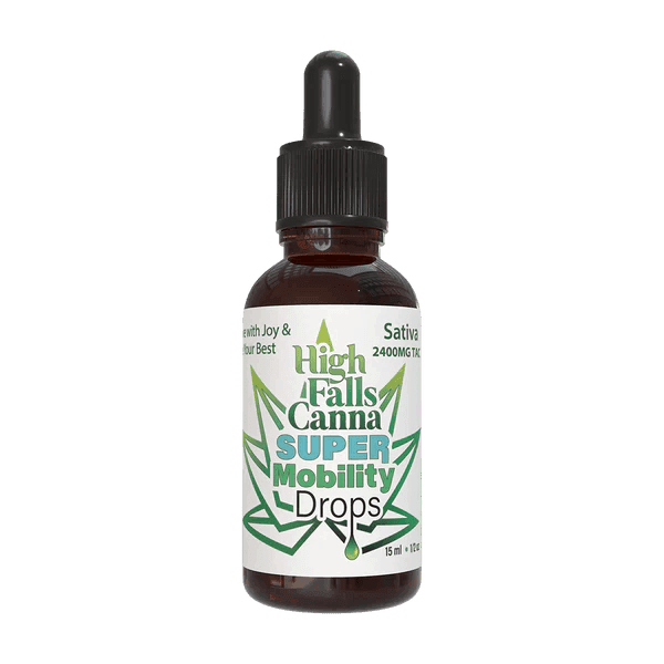 Super Mobility Drops Tincture • 1500mg CBG • 750mg CBD • 150mg THC - High Falls Canna | Treehouse Cannabis