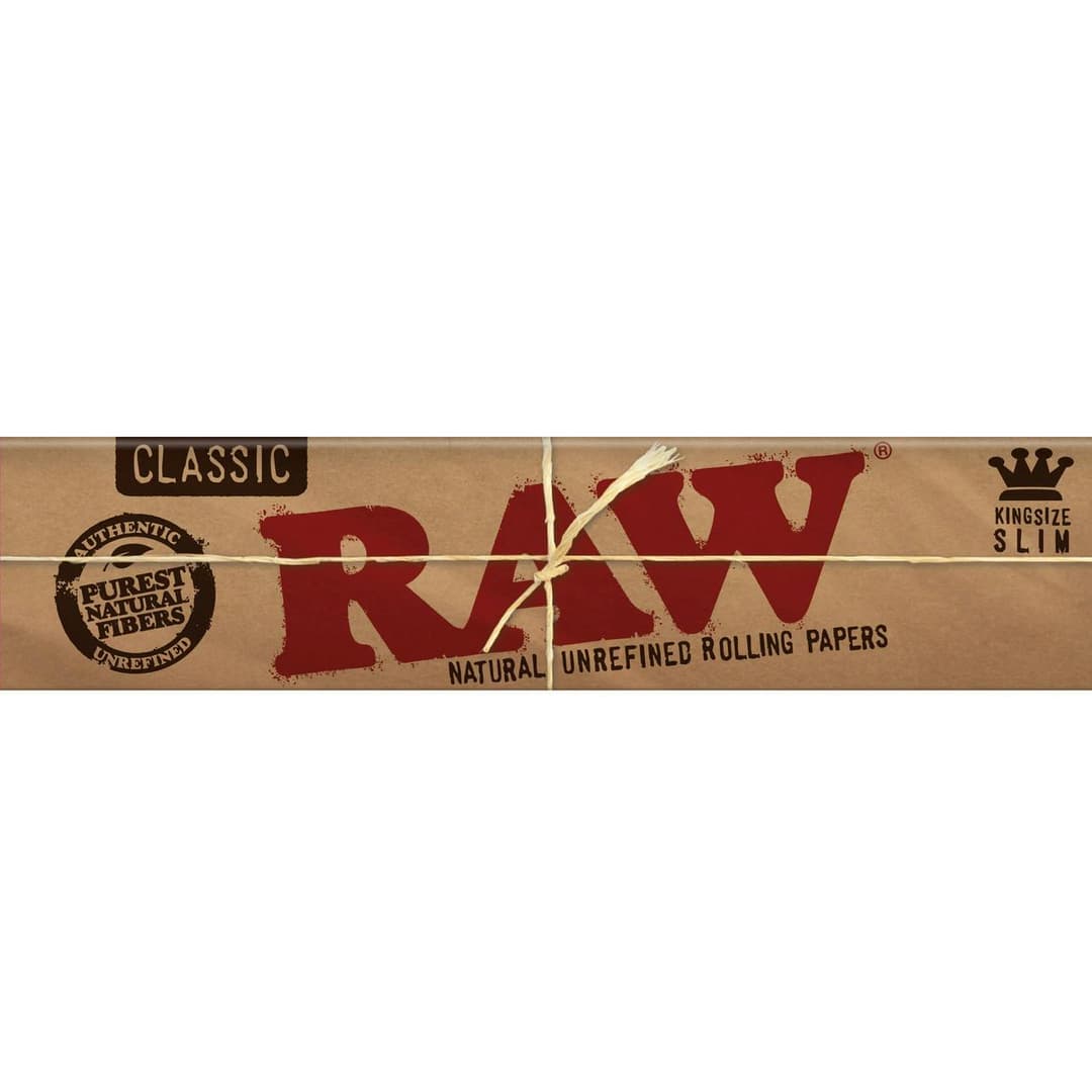 RAW - Classic rolling Papers • King Size Slim • 32ct - RAW | Treehouse Cannabis