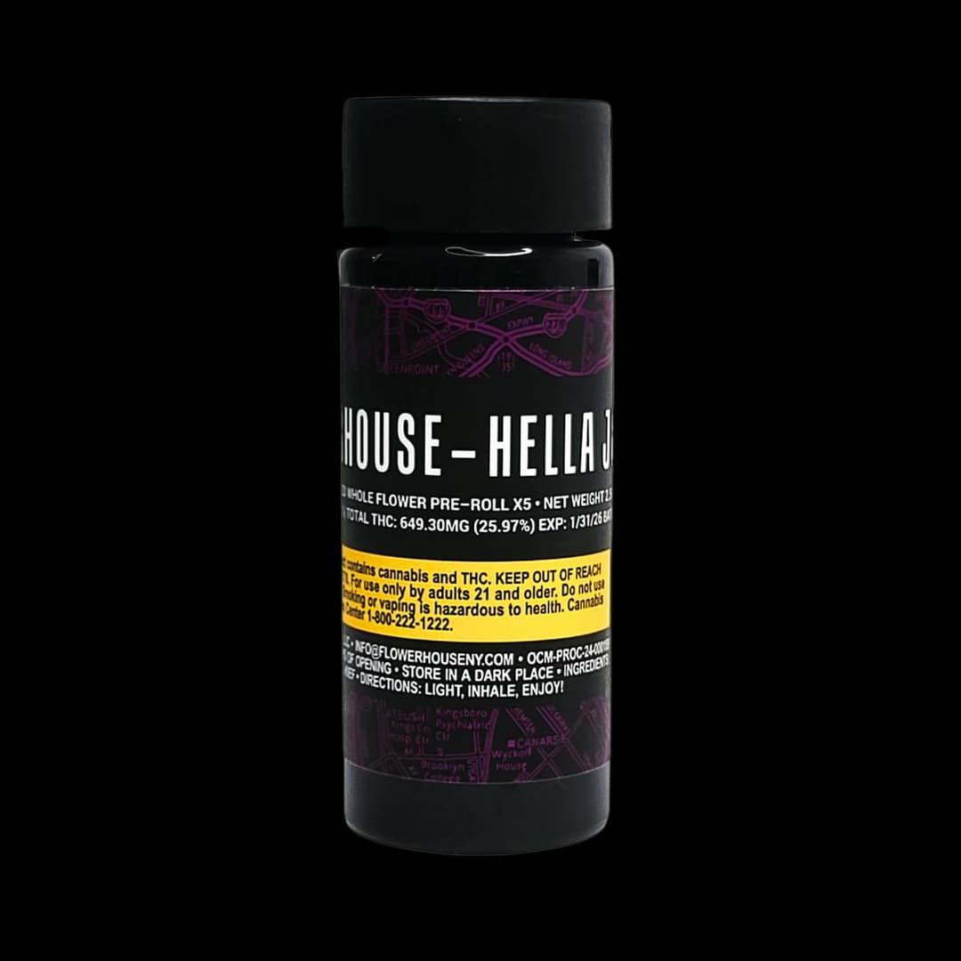 Hella Jelly • Infused Pre-Rolls • 5 Pack - Flower House | Treehouse Cannabis