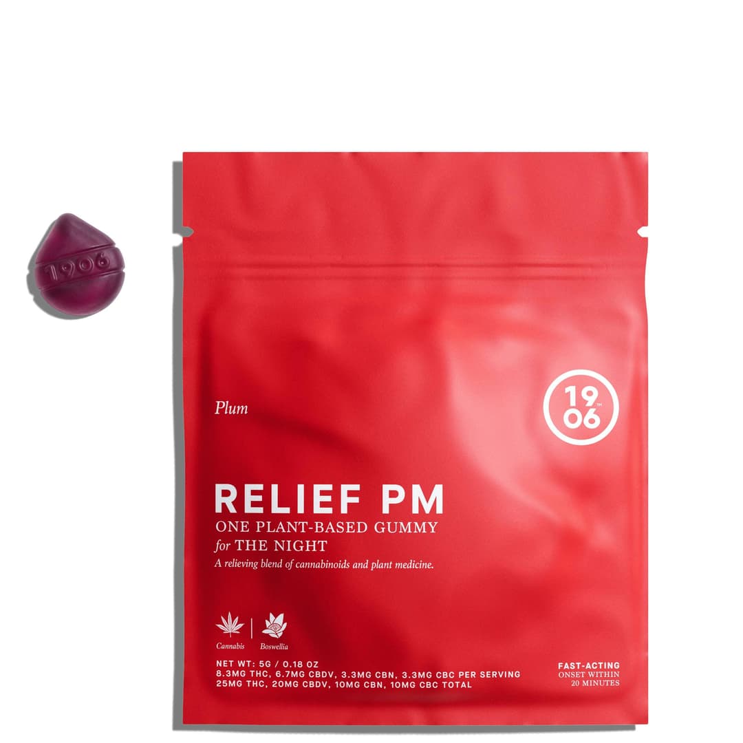 RELIEF PM for Pain [1 gummy per pouch] - 1906 | Treehouse Cannabis