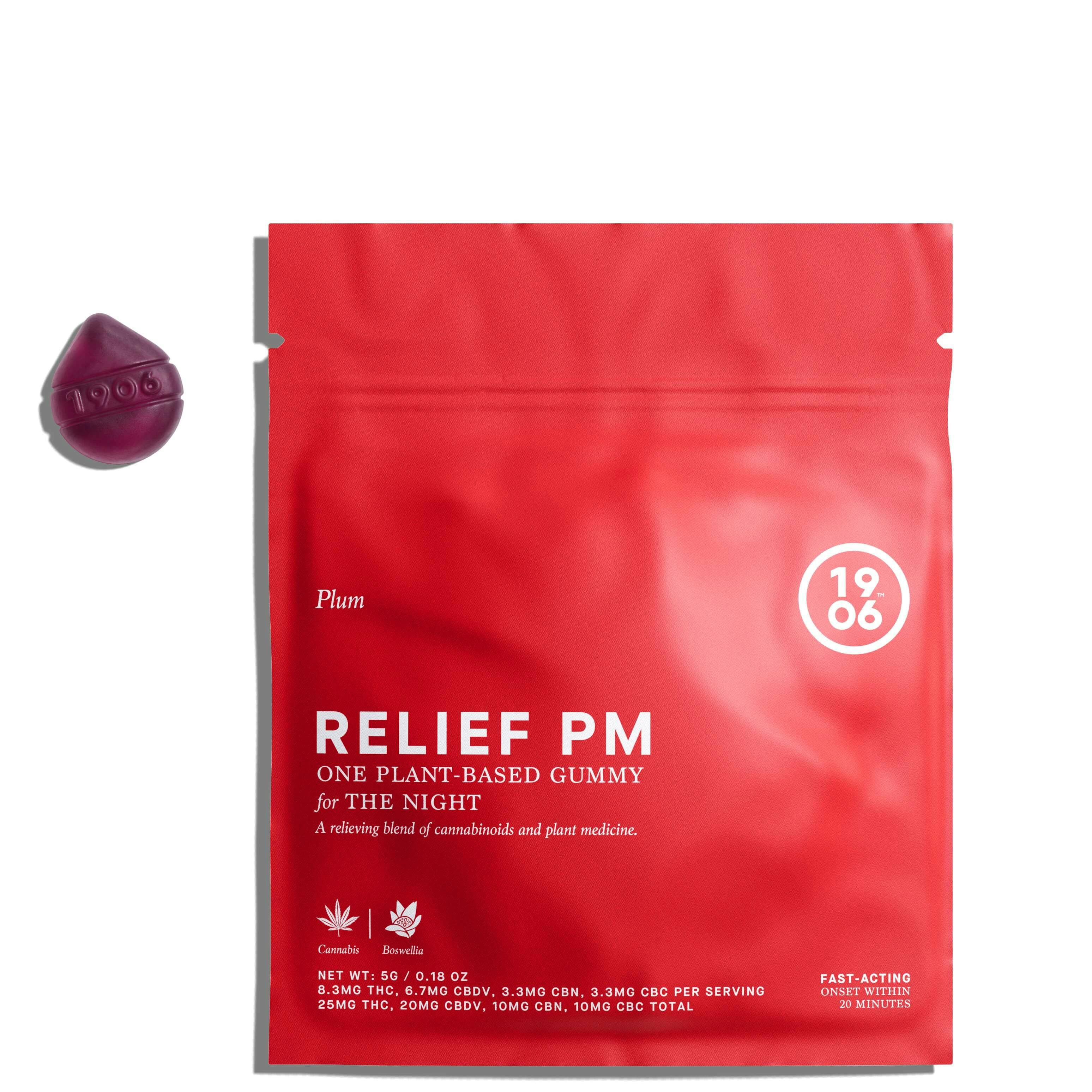 product image for RELIEF PM for Pain [1 gummy per pouch]