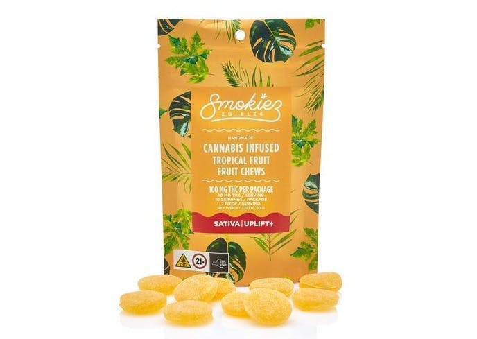 Sweet Tropical Fruit •  10 Pack - Smokiez Edibles - EDIBLES - Rockland County Weed Delivery | Treehouse Cannabis