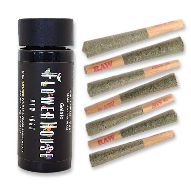 Gelato Infused Preroll 7pk - Flower House | Treehouse Cannabis - Weed delivery for New York