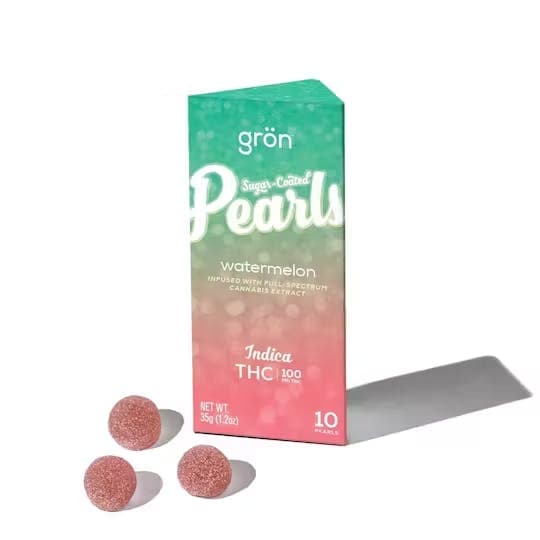 Watermelon 100mg THC • 10pk • 100mg - Grön | Treehouse Cannabis