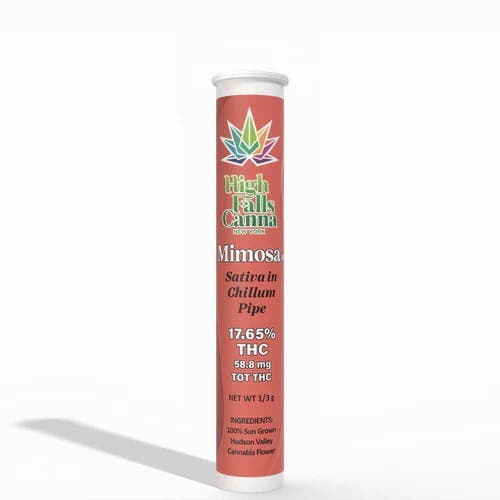 Mimosa Pre-Pack Chillum • .33g - High Falls Canna | Treehouse Cannabis