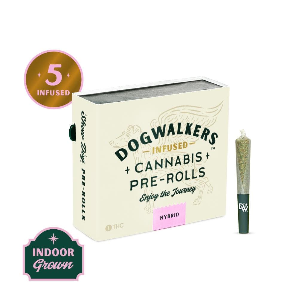 OMG • Infused 5 Pack Pre-Rolls • 2.25g - Dogwalkers | Treehouse Cannabis