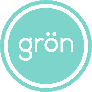 Grön brand logo