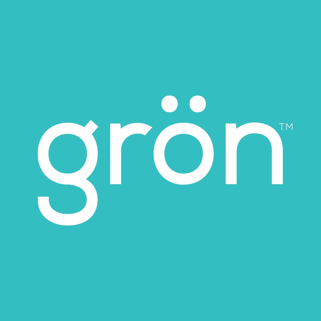 Grön brand logo