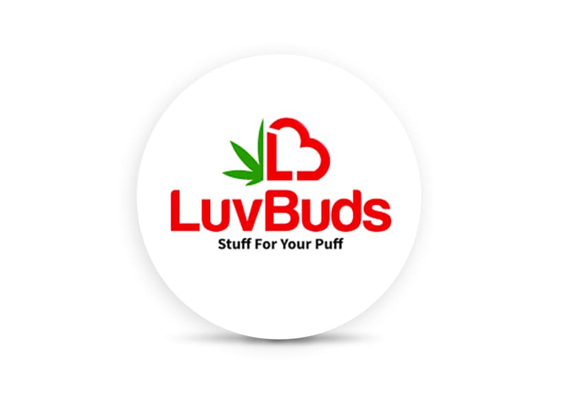 LuvBuds brand logo