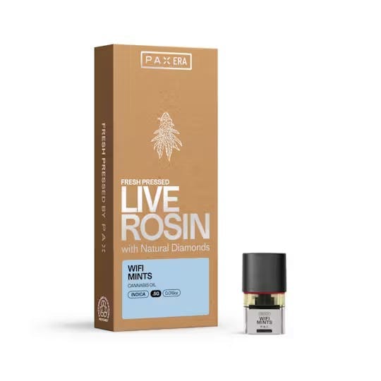 Wifi Mints • Live Rosin Pod • .5g - PAX - VAPORIZERS - Rockland County Weed Delivery | Treehouse Cannabis
