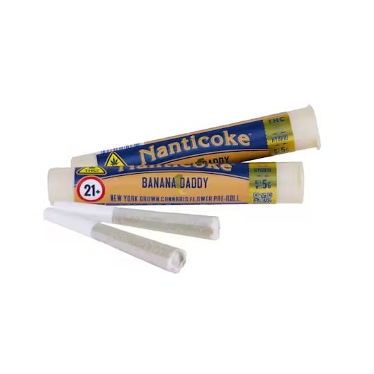 Banana Daddy Pre-Roll • .5g - Nanticoke - PRE_ROLLS - Rockland County Weed Delivery | Treehouse Cannabis