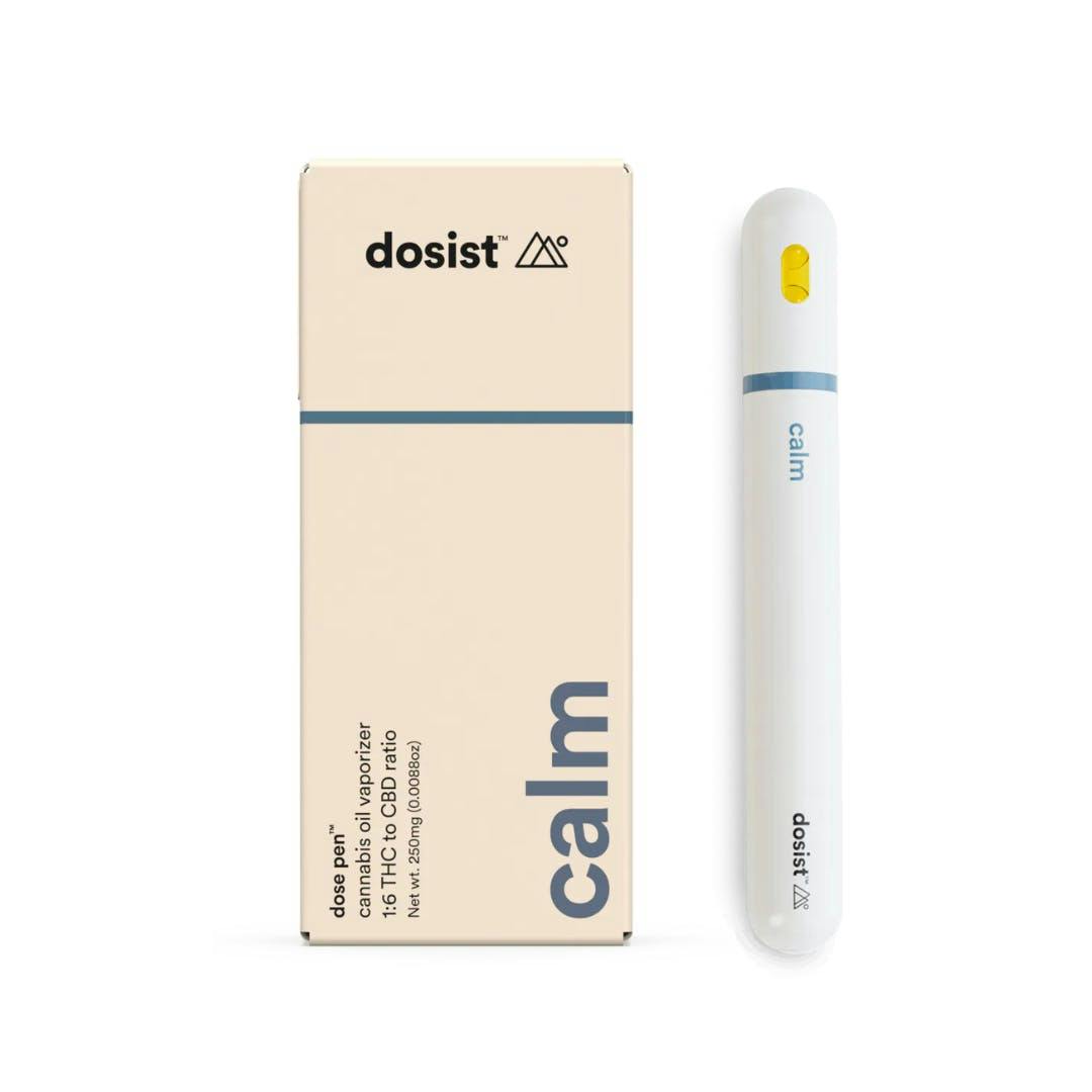 Calm • Disposable • 1:6 ratio THC and CBD • .25g - dosist - VAPORIZERS - Rockland County Weed Delivery | Treehouse Cannabis