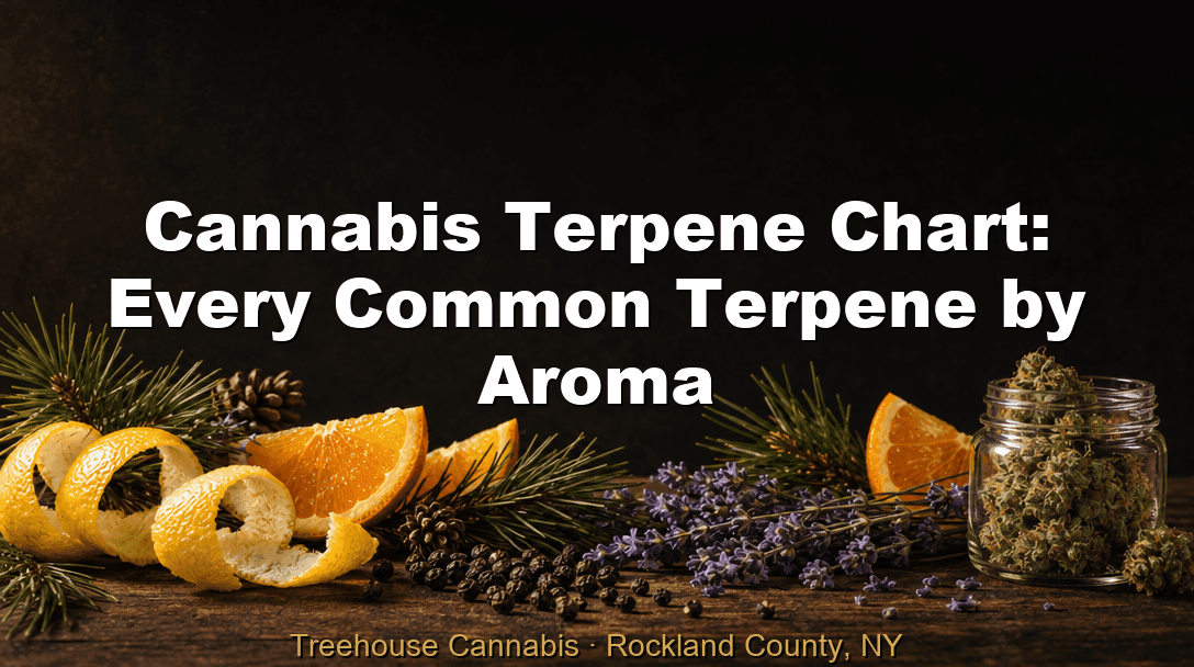 Cannabis Terpene Chart: Every Common Terpene by Aroma blog post cover image