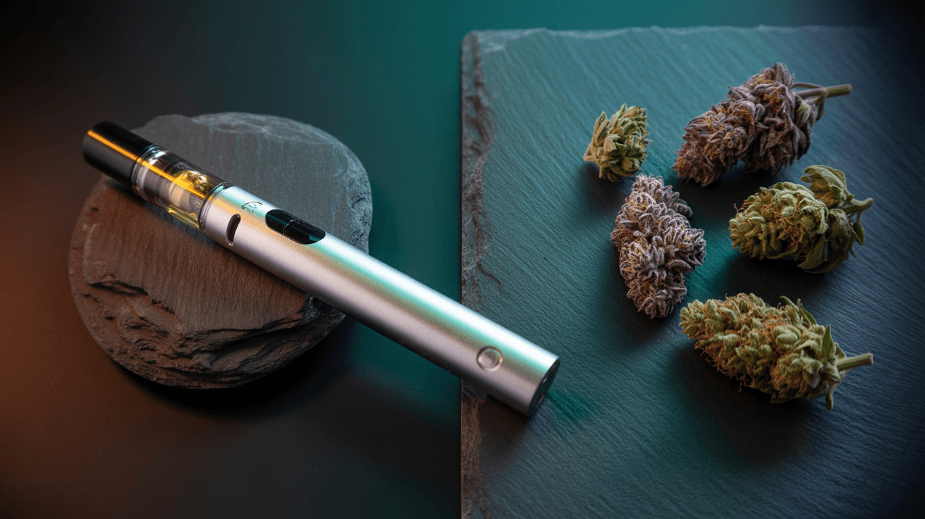 Vapes vs Flower: What's the Difference? blog post cover image