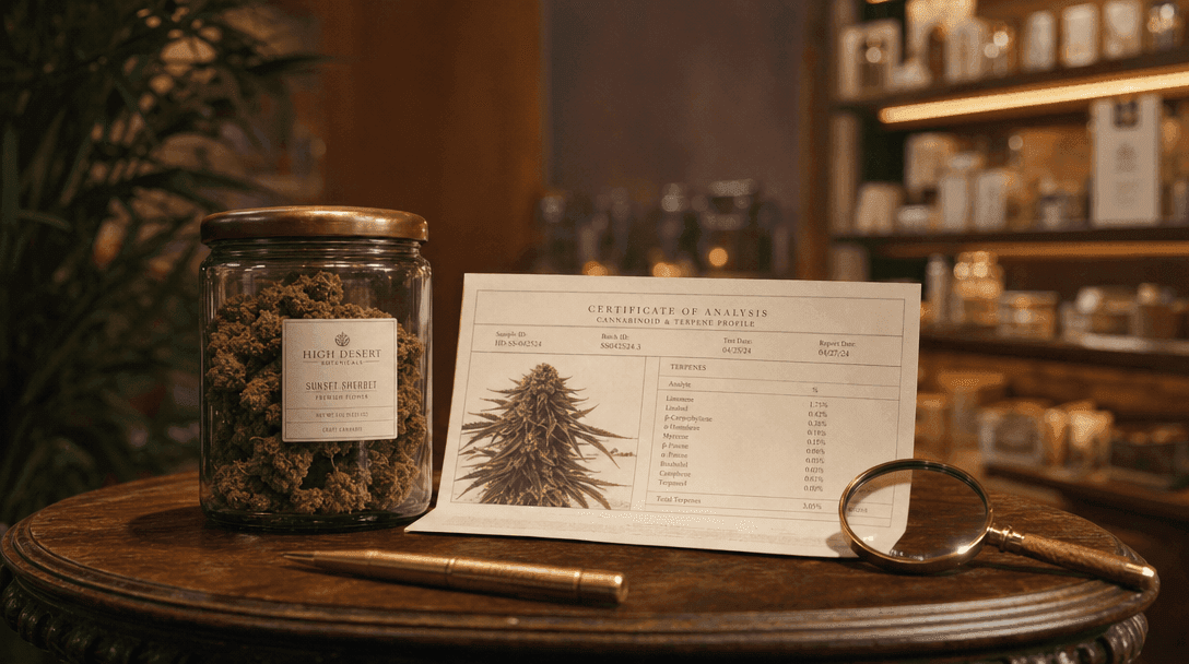 How to Shop for Cannabis Without Chasing THC Percentage blog post cover image