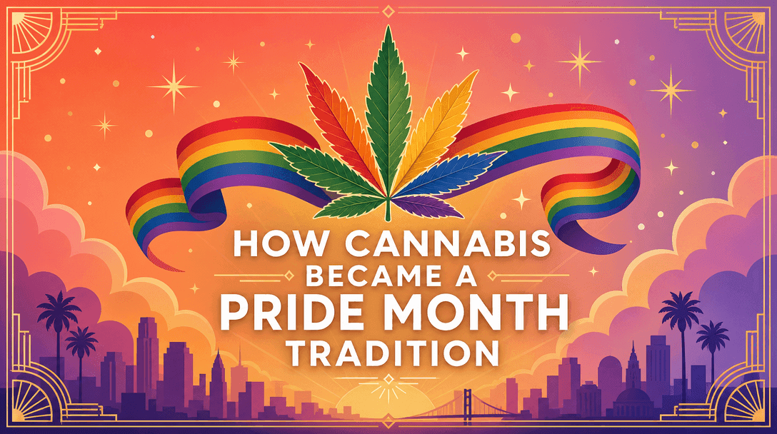 How Cannabis Became a Pride Month Tradition blog post cover image