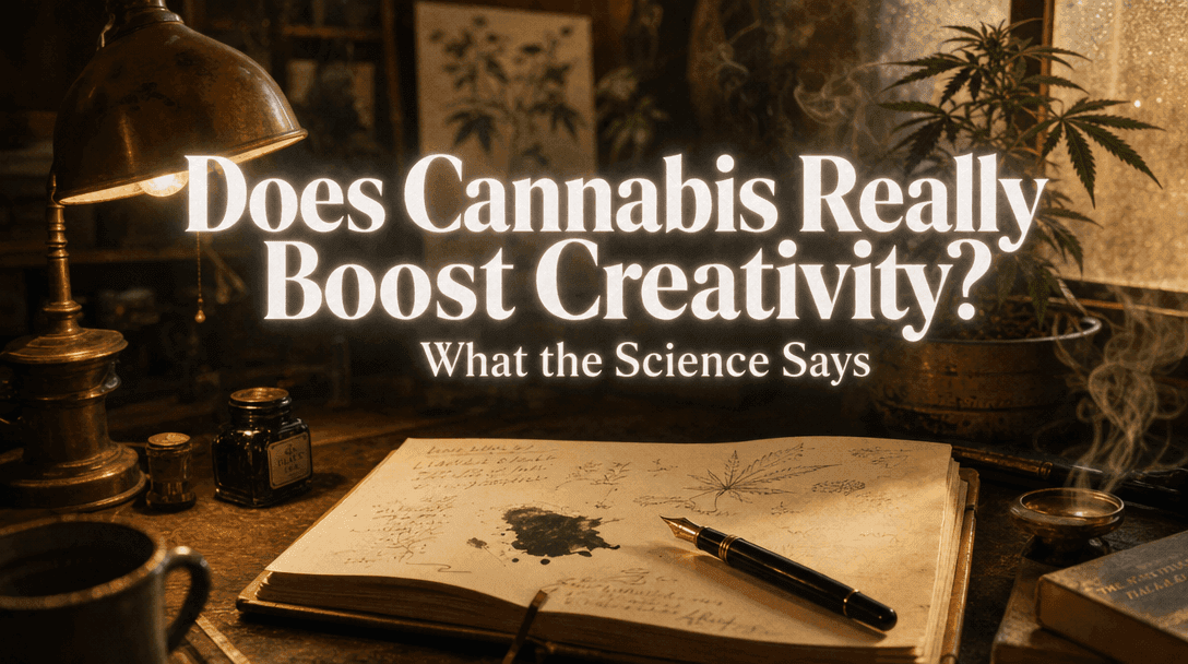 Does Cannabis Really Boost Creativity? What the Science Says blog post cover image