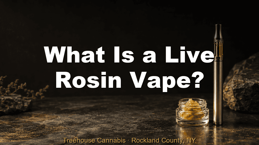 What Is a Live Rosin Vape? blog post cover image